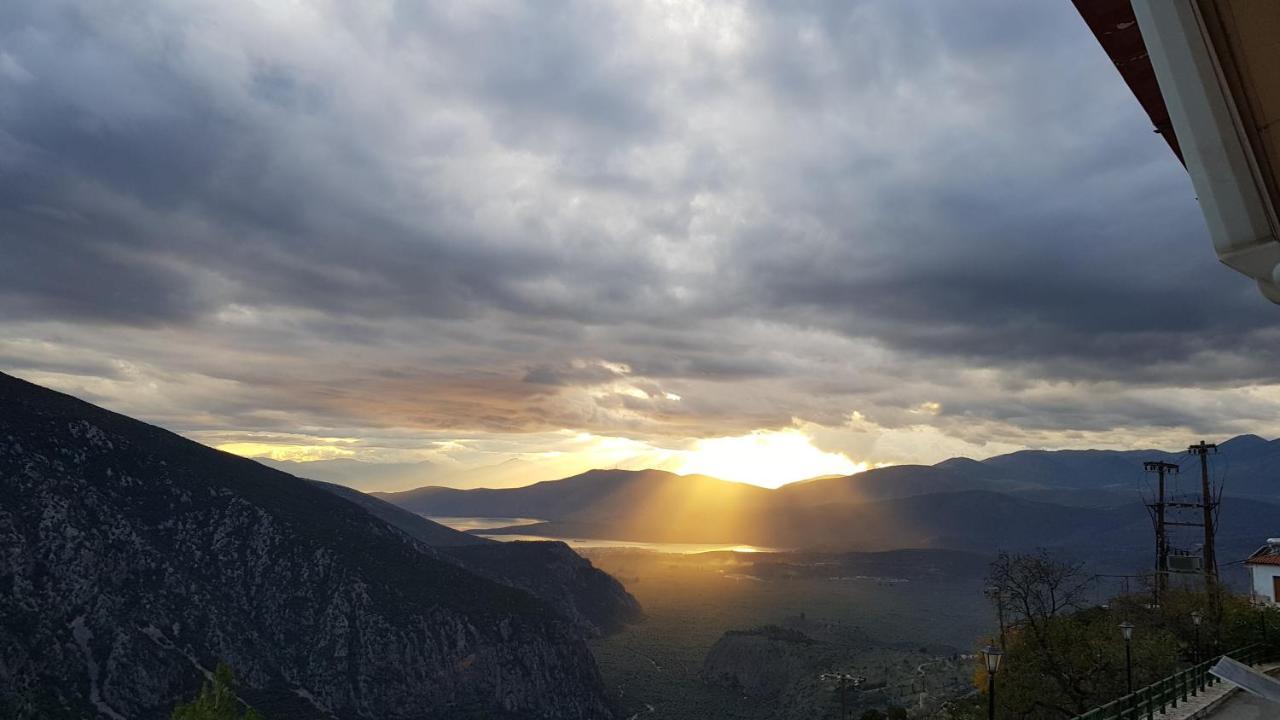 Delphi Όμορφο Διαμερισμα Με Δυο Κρεβατοκάμαρες 아파트 외부 사진